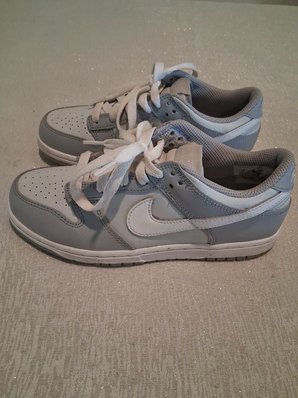 Nike Dunk Low PS Two Tone Wolf Grey White DH9756-001 Size 3Y NO INSOLES As Is